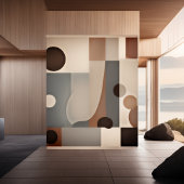 Klasse kleur en uniek Modern Minimalistisch Poster