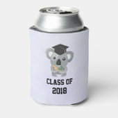 Klasse Koala-Beer in een afstudeerkap Blikjeskoeler (Blikje Achterkant)