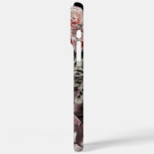 Klasse luipaardprint iPhone 16 Pro Max Hoesje (Achterkant / Links)