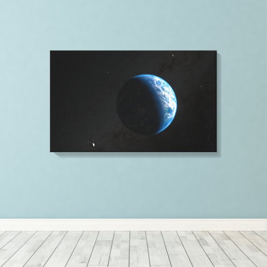 Klasse M Canvas afdrukken (Insitu (Houten vloer))