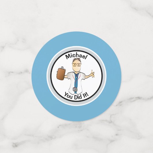 Klasse medisch Afstuderen 2022 Confetti (Kleine voorkant)