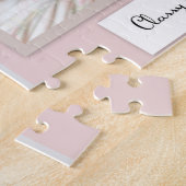 Klasse Meisjes Dragen Parels Puzzel (Zijkant)