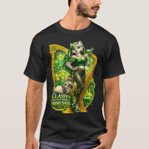 Klasse met een hint van Ierse brutaliteit T-shirt