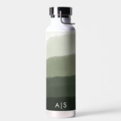 Klasse Monogram Waterverf Jungle Green Ombre Waterfles (Links)