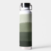 Klasse Monogram Waterverf Jungle Green Ombre Waterfles (Achterkant)