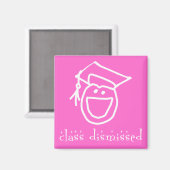 Klasse Ontslagen Afstuderen Producten Magneet (Voorkant / Achterkant)