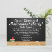 Klasse ontslagen leerlingenontslag kaart (Staand voorkant)