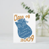 Klasse Owl Briefkaart (Staand voorkant)