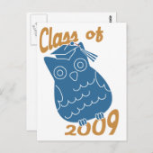 Klasse Owl Briefkaart (Voorkant / Achterkant)