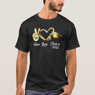 klasse Peace Love van 2022 1 T-shirt