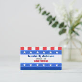 Klasse President Visitekaartjes (Staand voorkant)