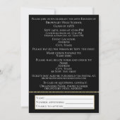 Klasse reünie aankondiging ontwerp (Achterkant)