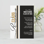  klasse reünie kaart (Staand voorkant)