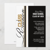  klasse reünie kaart (Voorkant / Achterkant)