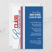  klasse reünie kaart (Voorkant)