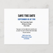 Klasse Reünie sparen het Papierblad van de Datum (Achterkant)