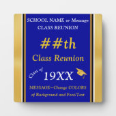 , klasse reünie teken voor tafel fotoplaat (Voorkant)