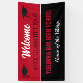 Klasse Reunion! AANPASSEN AAN uw reünie Spandoek (Verticaal)