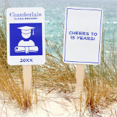 Klasse Reunion Blue White Custom Handwaaier