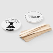 Klasse Reunion Classy Zwart Wit Custom Handwaaier (Niet-gemonteerd)