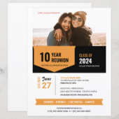 Klasse Reunion Flyer-Sjabloon (Voorkant / Achterkant)