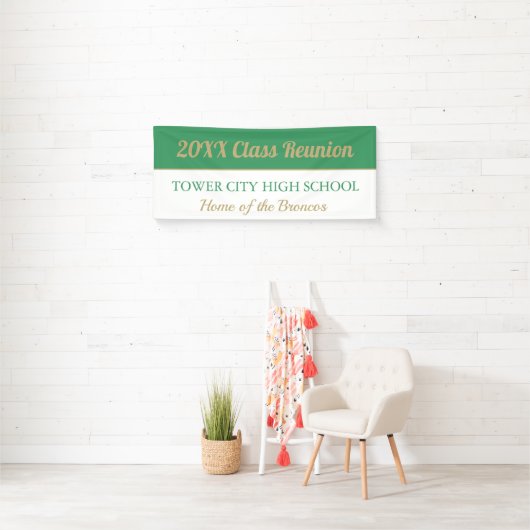 Klasse Reunion Fun. CUSTOM Reunion banner (Insitu)