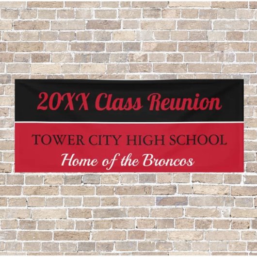 Klasse Reunion Fun. CUSTOM Reunion banner