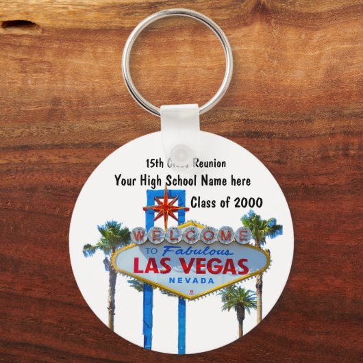 Klasse Reunion in Las Vegas Sleutelhanger (Voorkant)