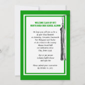 Klasse Reunion met verwisselbare kleuren Kaart (Achterkant)