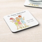 Klasse reunion onderzetter (Linkerzijde)