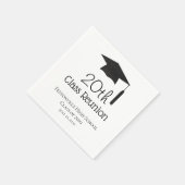Klasse Reunion Personalized Party Napkins Servet (Hoek)
