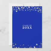 Klasse Reunion Royal Blue Stars lichten elk jaar Kaart (Achterkant)