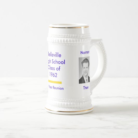 Klasse Reunion Stein type 1 Bierpul (Voorkant rechts)