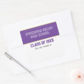Klasse Reunion-stickers Vierkante Sticker (Envelop)