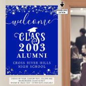 Klasse Reunion Welkom Koninklijke Zilveren Sterren Poster