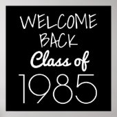 Klasse Reunion | Welkom terug Poster (Voorkant)