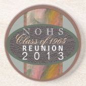 Klasse Reunion Zandsteen Onderzetter (Voorkant)