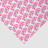 Klasse Ringweefselpapier van klasse 2021 (warm roz Tissuepapier (Detail)