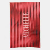 Klasse rood theedoek (Verticaal)