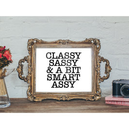 Klasse Sassy & Een Beetje Sluwe Assy LOL Poster