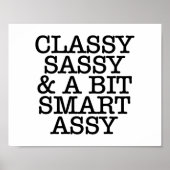 Klasse Sassy & Een Beetje Sluwe Assy LOL Poster (Voorkant)