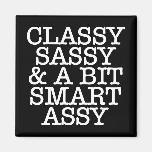 Klasse Sassy & Een Beetje Sluwe Assy Magneet