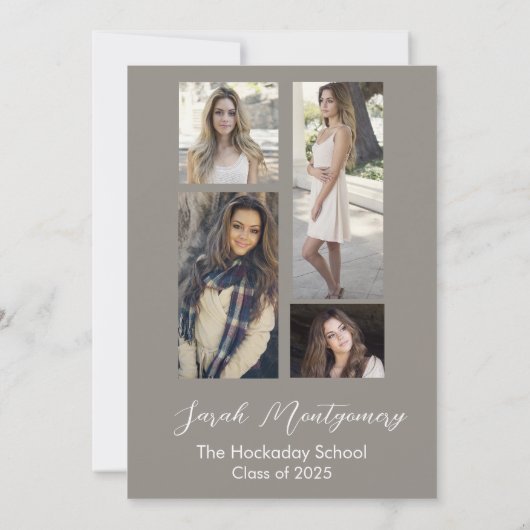 Klasse Script Afstuderen Kaart 5 Foto's (Achterkant)