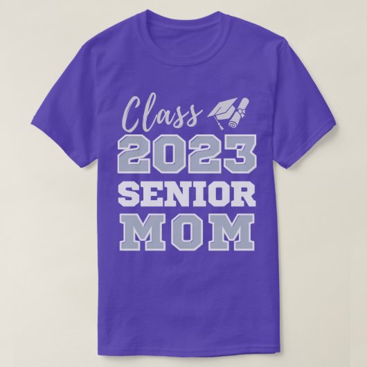 Klasse Senior 2023 Afstuderen mam T-shirt (Design voorkant)