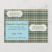 Klasse Senior Photo Graduation Invitations Uitnodiging Briefkaart (Achterkant)