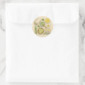 Klasse Spa Verwennings Schoonheidsdag Ronde Sticker (Tas)