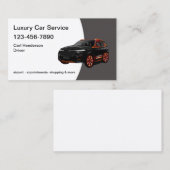 Klasse Taxi Vervoersdienst Visitekaartje (Voorkant / Achterkant)