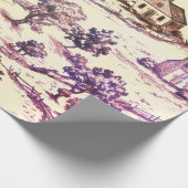 Klasse Toile op het Boerderij Wrapping Paper Cadeaupapier (Hoek)