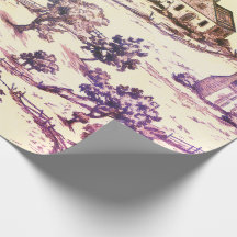 Klasse Toile op het Boerderij Wrapping Paper