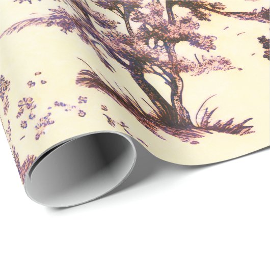 Klasse Toile op het Boerderij Wrapping Paper Cadeaupapier (Rol Hoek)